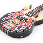 Miniature Flame Bass Replica