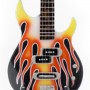 Miniature Flame Bass Replica