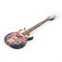 Miniature Flame Bass Replica