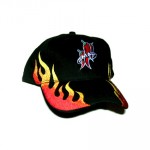 Embroidered Flame Hat
