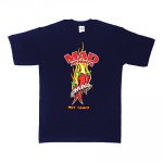 Navy Hot Sauce Logo Tee