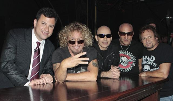 Chickenfoot Performs on Jimmy Kimmel Live