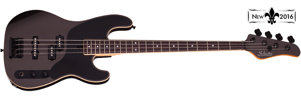 Michael Anthony Schecter Carbon Grey Bass